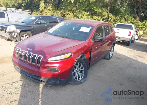 2015 Jeep Cherokee Sport from USA, damaged, VIN 1C4PJLAB5FW553424